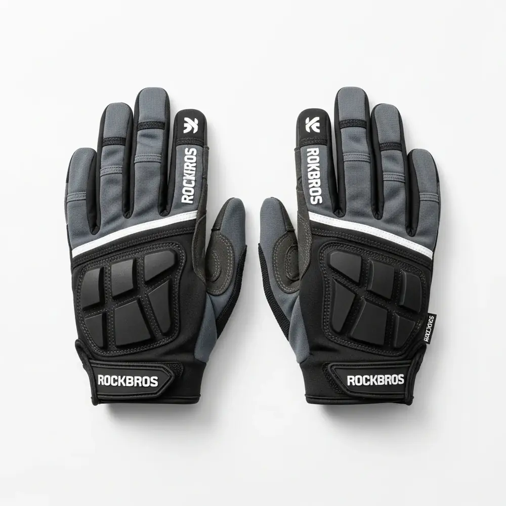 RockBros cycling gloves padded image 3